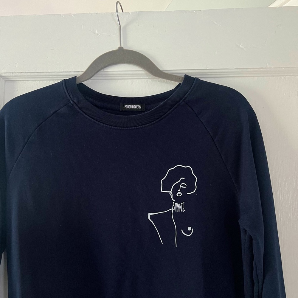 LEONOR ROVERSI Klimt inspired pullover. Fits XS/S.